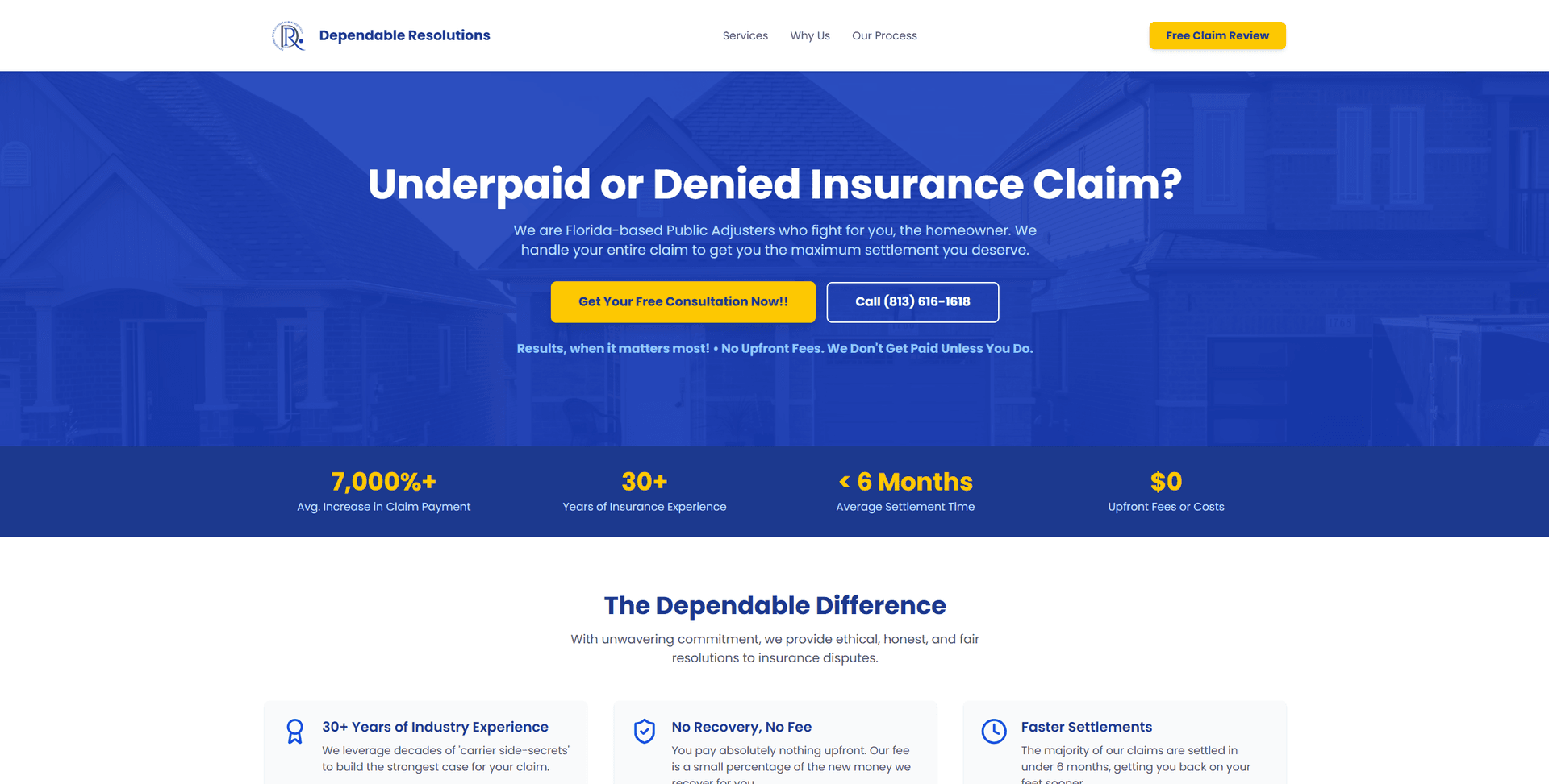 Dependable Resolutions