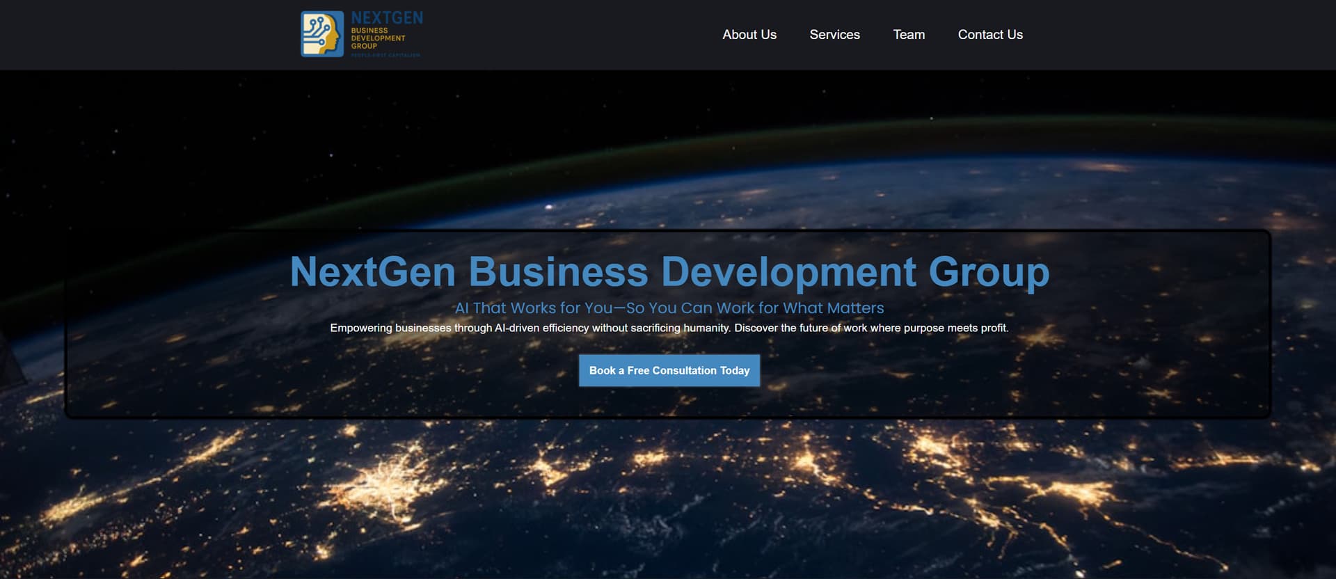 Business Consulting Website